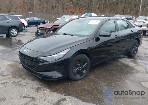2022 Hyundai Elantra Sel из США, поврежденный, VIN 5NPLM4AG7NH061053
